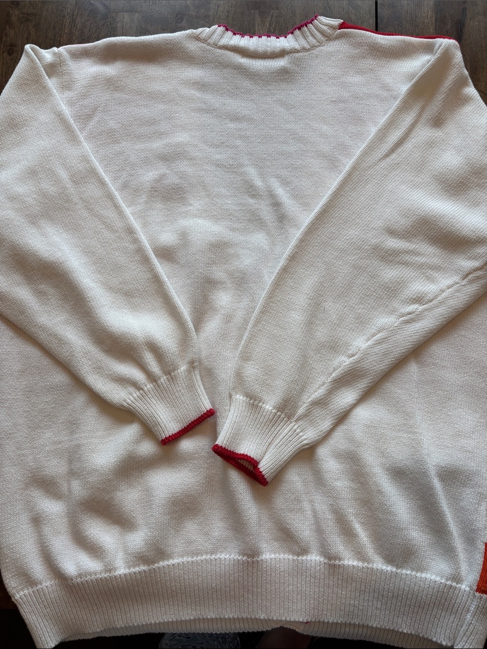 Vintage Elizabeth Claiborne Chunky Button Cardigan Sweater - Picture 6 of 7